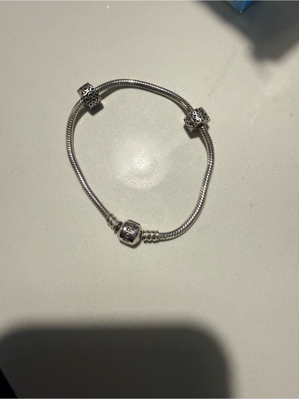 Pandora Sterling Silver Charm Bracelet - Classic Silver Women Jewelry